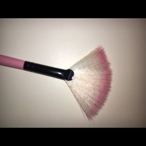 Pink fan brush 🌷